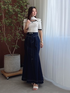 mikaさん（レディース・155cm）の春コーディネート