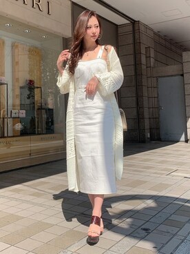 mikaさん（レディース・155cm）の春コーディネート