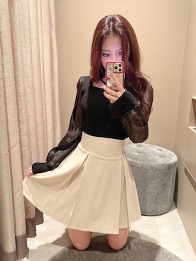 mikaさん（レディース・155cm）の冬コーディネート