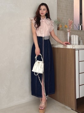 mikaさん(レディース・155cm)の春コーディネート