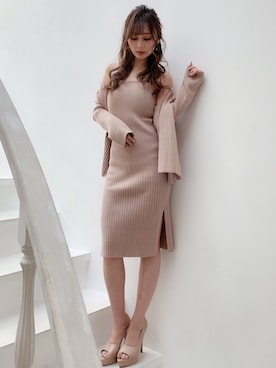 mikaさん（レディース・155cm）の冬コーディネート