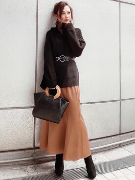 mikaさん（レディース・155cm）の秋コーディネート