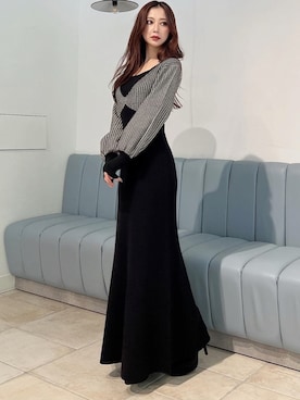 mikaさん（レディース・155cm）の冬コーディネート