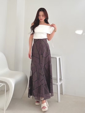 mikaさん（レディース・155cm）の夏コーディネート