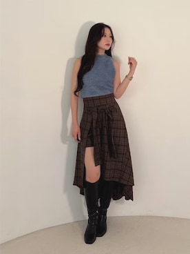 mikaさん(レディース・155cm)の秋コーディネート