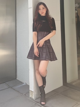 mikaさん（レディース・155cm）の夏コーディネート