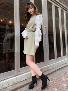 mikaさん(レディース・155cm)の冬コーディネート