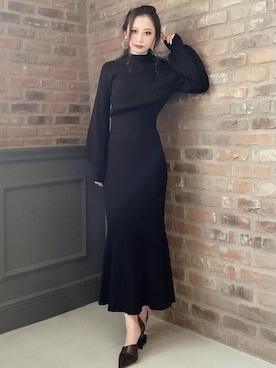 mikaさん（レディース・155cm）の冬コーディネート