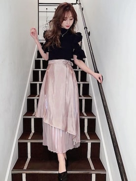 mikaさん（レディース・155cm）の春コーディネート