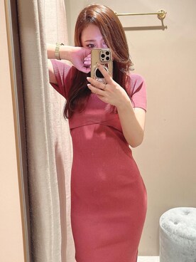 mikaさん（レディース・155cm）の春コーディネート