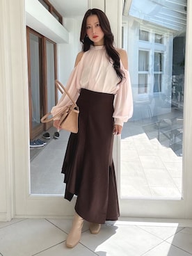 mikaさん（レディース・155cm）の秋コーディネート