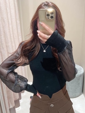 「RESEXXY（リゼクシー）のフェイクスエードショートブーツ（ブーツ）」を使った、mikaさん（レディース・155cm）の秋コーディネート