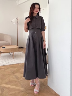 mikaさん（レディース・155cm）の夏コーディネート