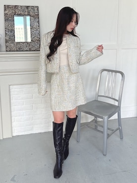 mikaさん(レディース・155cm)の冬コーディネート