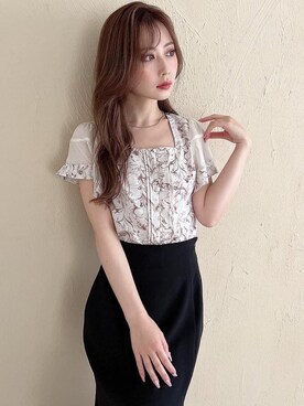 mikaさん（レディース・155cm）の夏コーディネート