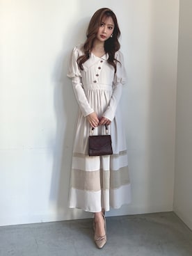 mikaさん（レディース・155cm）の冬コーディネート