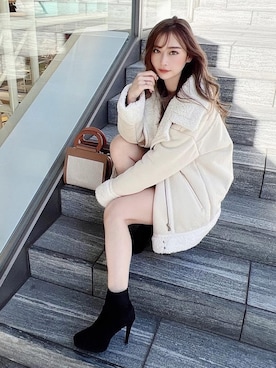 mikaさん（レディース・155cm）の秋コーディネート