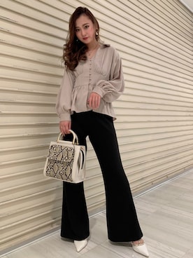 mikaさん（レディース・155cm）の冬コーディネート