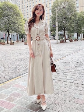 mikaさん（レディース・155cm）の春コーディネート