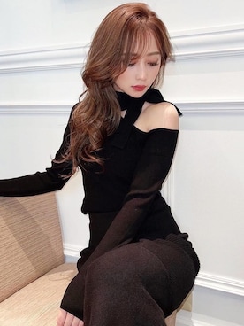 mikaさん(レディース・155cm)の冬コーディネート