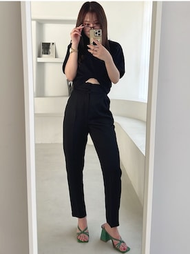 mikaさん（レディース・155cm）の春コーディネート