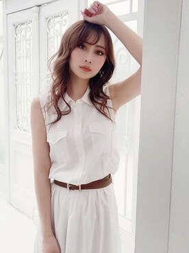 mikaさん（レディース・155cm）の春コーディネート