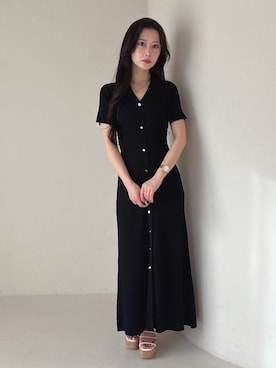 mikaさん（レディース・155cm）の冬コーディネート