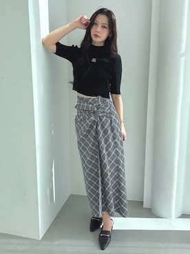 mikaさん（レディース・155cm）の春コーディネート