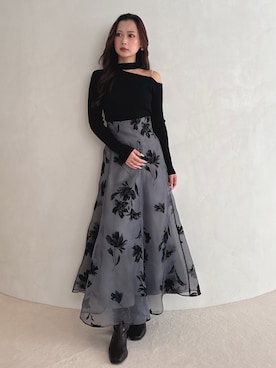 mikaさん（レディース・155cm）の冬コーディネート