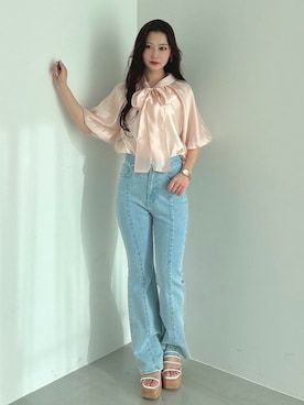 mikaさん（レディース・155cm）の冬コーディネート