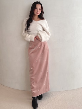 mikaさん（レディース・155cm）の冬コーディネート