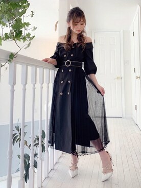 mikaさん（レディース・155cm）の春コーディネート