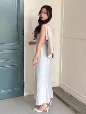 mikaさん（レディース・155cm）の春コーディネート