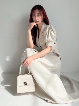 mikaさん（レディース・155cm）の冬コーディネート