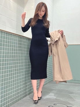 mikaさん(レディース・155cm)の冬コーディネート