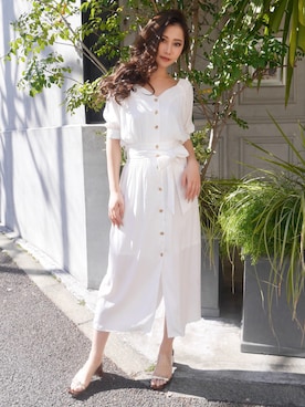 mikaさん（レディース・155cm）の春コーディネート