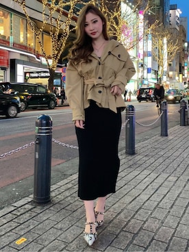 mikaさん(レディース・155cm)の冬コーディネート