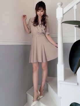 mikaさん（レディース・155cm）の春コーディネート