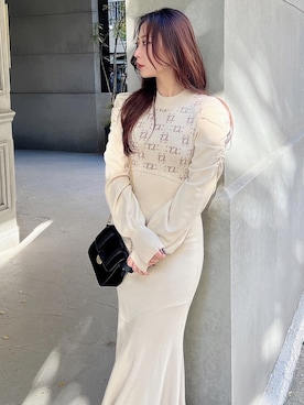 mikaさん（レディース・155cm）の冬コーディネート