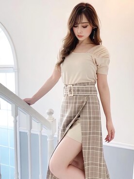 mikaさん（レディース・155cm）の春コーディネート