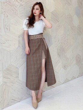 mikaさん(レディース・155cm)の夏コーディネート