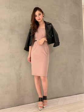 mikaさん（レディース・155cm）の冬コーディネート