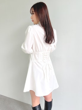 mikaさん（レディース・155cm）の冬コーディネート