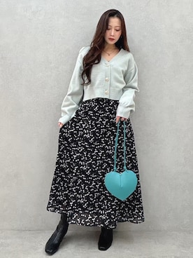 mikaさん(レディース・155cm)の冬コーディネート