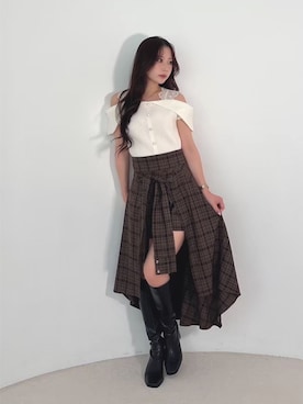 mikaさん(レディース・155cm)の夏コーディネート