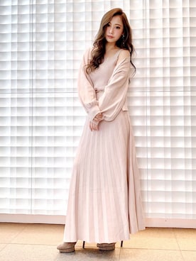 「RESEXXY（リゼクシー）のアイテム（ベルト）」を使った、mikaさん（レディース・155cm）の夏コーディネート