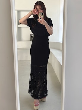 mikaさん（レディース・155cm）の春コーディネート