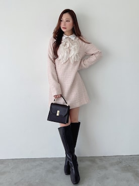 mikaさん（レディース・155cm）の秋コーディネート