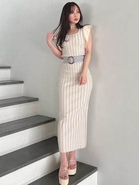 mikaさん（レディース・155cm）の春コーディネート