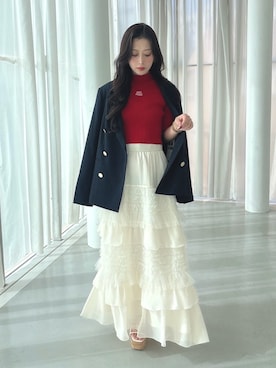 mikaさん（レディース・155cm）の春コーディネート